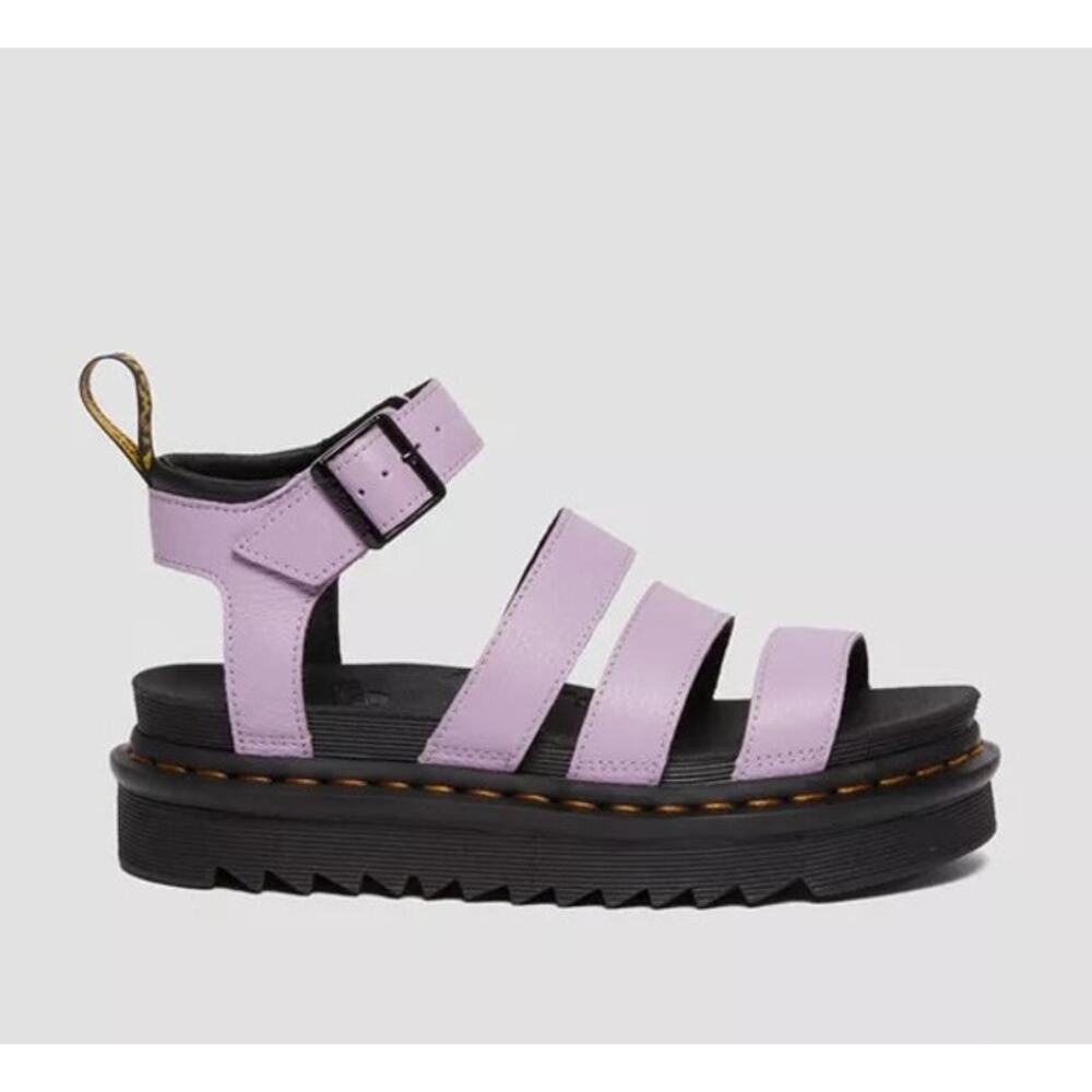 NEW DR. MARTENS BLAIRE SANDAL LILAC PISA WOMANS SIZE - 8 - Picture 10 of 16